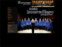 Tablet Screenshot of coroincontrotempo.it